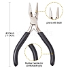 3Pcs 3 Styles Carbon Steel Jewelry Pliers Sets PT-YW0001-10-3