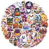 50Pcs Halloween PVC Adhesive Waterproof Stickers PW-WG3F5AA-01-1