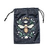 Butterfly Print Velvet Storage Bags ABAG-M007-02B-1