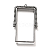 Alloy Open Back Bezel Pendants PALLOY-I223-07B-1