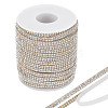 Glass Self Adhesive Hotfix Rhinestone Ribbon Trimming DIY-WH0504-414-1