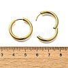 304 Stainless Steel Hoop Earrings for Women EJEW-M068-15H-G-5