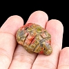 Natural Unakite Carved Pangolin Figurines PW-WGB5516-07-1