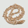 Natural Sunstone Chip Bead Strands X-G-M205-15-2