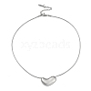 Non-Tarnish 304 Stainless Steel Pendant Necklaces LS-NJEW-G120-03P-3