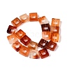 Natural Red Agate Beads Strands G-N342-102A-2