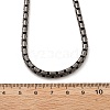 304 Stainless Steel Cardano Chain Necklaces for Women Men NJEW-A033-03F-AS-3