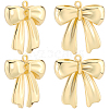 5Pcs Rack Plating Brass Pendants KK-BBC0015-10-1