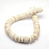 Natural Magnesite Heishi Beads Strands TURQ-G102-02B-2