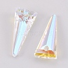 K9 Glass Rhinestone Pendants GLAA-K034-J01-A-2