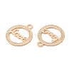 Long-Lasting Plated Brass Filigree Charms KK-K336-03KCG-2