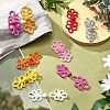  36pairs 9 colors Handmade Chinese Frogs Knots Buttons Sets BUTT-NB0001-46-4