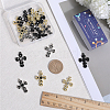 SUNNYCLUE 24Pcs 6 Colors Alloy Pendants FIND-SC0007-69-3