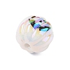 Halloween UV Plating Acrylic Beads OACR-M013-08A-04-2