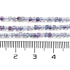 Natural Colorful Fluorite Beads Strands G-H042-B06-01-5