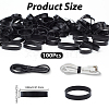 100Pcs Silicone Cable Ties FIND-SP0005-36-2