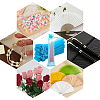 100Pcs Organza Drawstring Bags for Chinese Fan OP-GF0001-02A-5