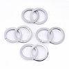 Tarnish Resistant 201 Stainless Steel Linking Rings STAS-N091-128-1