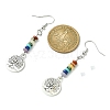 Alloy Tree of Life Dangle Earrings EJEW-JE05462-01-2