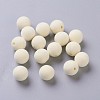 Flocky Acrylic Beads OACR-I001-10mm-L17-1