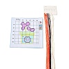 Flower Pattern DIY Cross Stitch Beginner Kits DIY-NH0004-02A-1