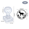 Plastic Stamps DIY-WH0350-092-4