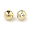 Rack Plating Brass Round Beads KK-A235-01G-05-1