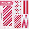 100Pcs 4 Styles Rectangle Plastic Candy Bags ABAG-WH20013-19E-2