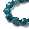 Dyed Natural Agate Beads Strands G-H087-E01-01A-4