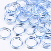 Transparent Acrylic Finger Rings RJEW-T010-02-2