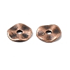 Tibetan Style Alloy Wavy Spacer Beads RLF9350Y-NF-2