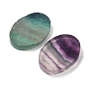 Natural Fluorite Cabochons G-K338-38C-04-2