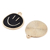 Alloy Enamel Pendants PALLOY-S192-03G-06-2