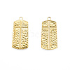 Ion Plating(IP) 201 Stainless Steel Pendants LS-STAS-N098-235LG-1
