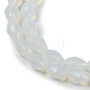 Electroplate Imitation Jade Glass Beads Strands EGLA-N013-J6mm-D02-3