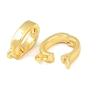 Brass Enhancer Shortener Pendant Bails KK-C142-06G-2