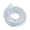 Transparent Baking Paint Glass Beads X1-DGLA-A034-T6mm-D13-2