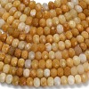 Natural Topaz Jade Beads Strands G-Z111-A06-01-4