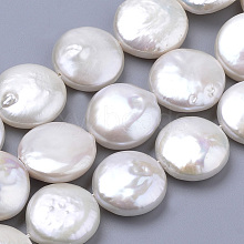 Natural Baroque Pearl Keshi Pearl Beads Strands PEAR-S012-26B