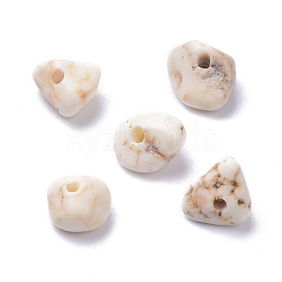 Natural Magnesite Beads Strands TURQ-P001-02A-11-1