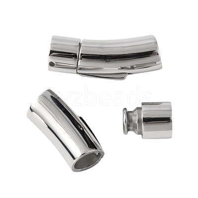 Tarnish Resistant 304 Stainless Steel Bayonet Clasps STAS-F131-26P-1