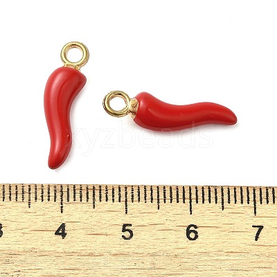 Alloy Enamel Pendants ENAM-Q507-14G-1