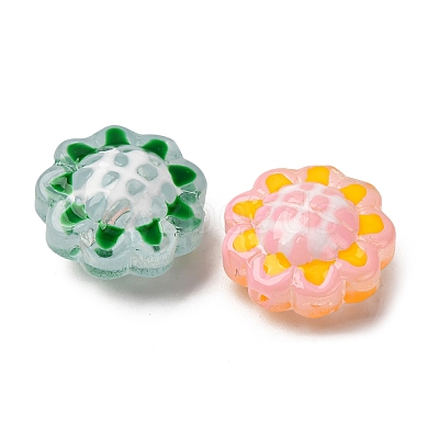 Glass Enamel Beads GLAA-C038-02-1