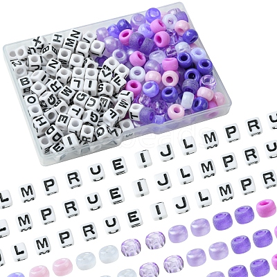 Transparent & Opaque Acrylic Beads KY-FS0001-26A-1