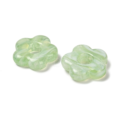 Handmade Lampwork European Beads LAMP-F039-01H-1
