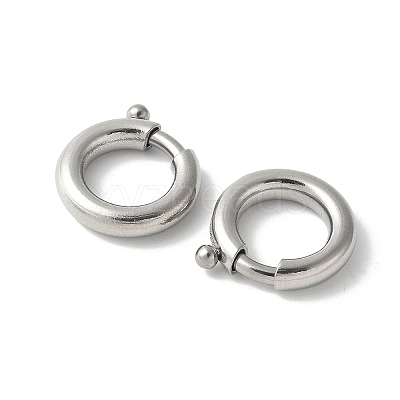 316 Surgical Stainless Steel Spring Gate Rings STAS-H234-06P-05-1