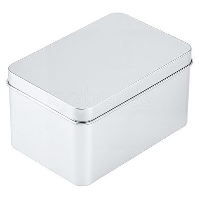 Tinplate Storage Boxs with Lids CON-WH20001-25B-1