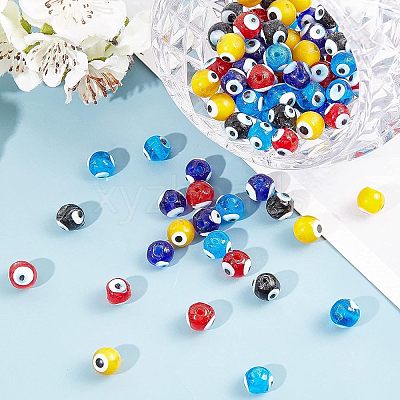 Handmade Lampwork Beads LAMP-NB0001-03-1