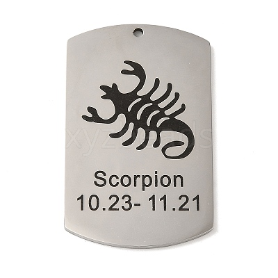 Non-Tarnish 304 Stainless Steel Pendants LS-STAS-C098-01J-P-1