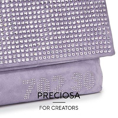 Preciosa® Crystal Hotfix Flatback Stones Y-PRC-HSS8-23980-230-1